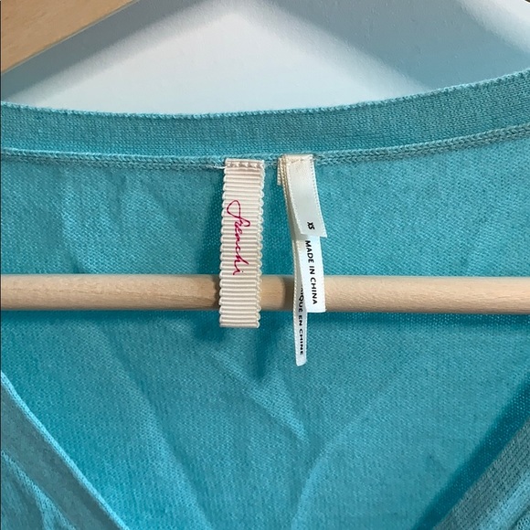 Frenchi Light Blue Cardigan - Picture 3 of 4